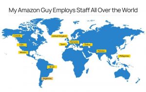 My Amazon Guy Employs Staff All over the world