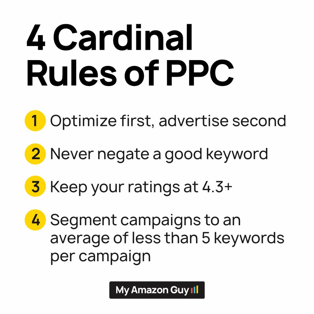 4 Cardinal Rules of PPC