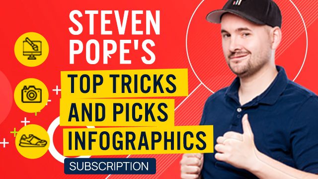 Steven Pope's Top Tricks and Picks Infographics